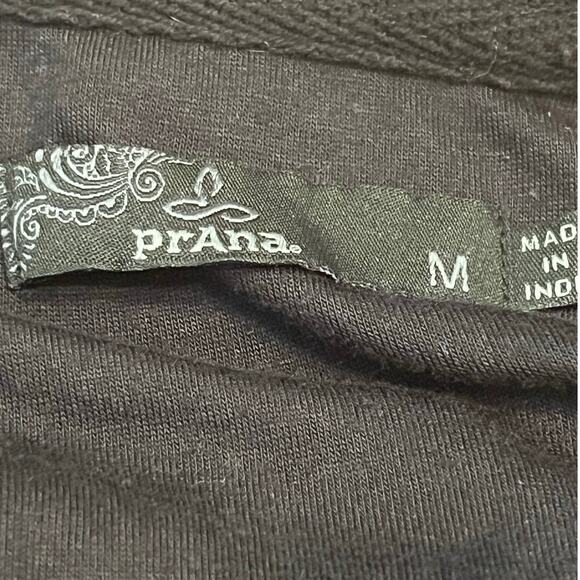 Prana Women's Size Med Black Pull On Midi Sleeveless Athleisure Summer Dress - Picture 3 of 10